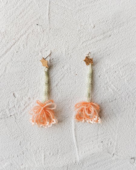 Cowgirl's Hands Clover Blossom Earrings #8