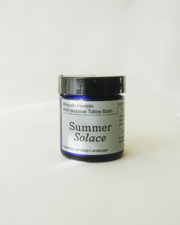 Summer Solace Masculin Fminin Regenerative Tallow Balm