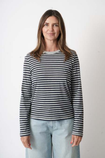 BASERANGE GERRYMANDERED LONG SLEEVE 美品 Baserange Gerrymandered Long Sleeve - Ande Brown | Garmentory