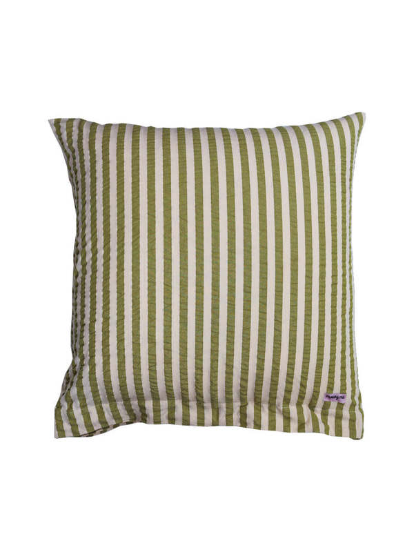 Mosey Me Pistachio Seersucker Euro Pillowcase Set Garmentory