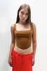 Priscavera Corset Top - Toffee  - Thumbnail 4
