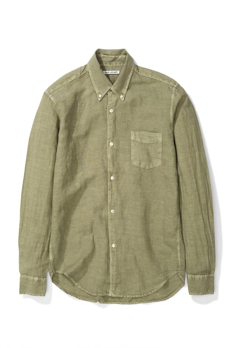 OUR-LEGACY-1950-SHIRT-OLIVE-