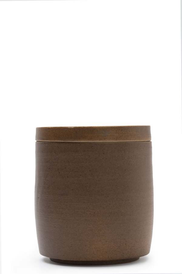 Chiahung Su Daitote Candle - Glazed Matte Brown