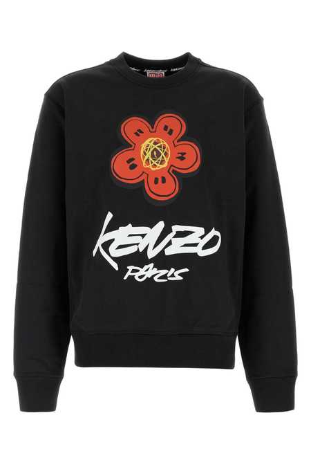 Kenzo Poppy Sweatshirt - Black | Garmentory