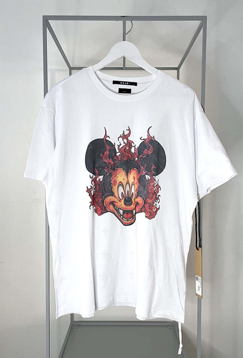 【関税込み】Ksubi ブラック Fuego Biggie Tシャツ Ksubi Men's Fuego Biggie T-Shirt | Neiman Marcus