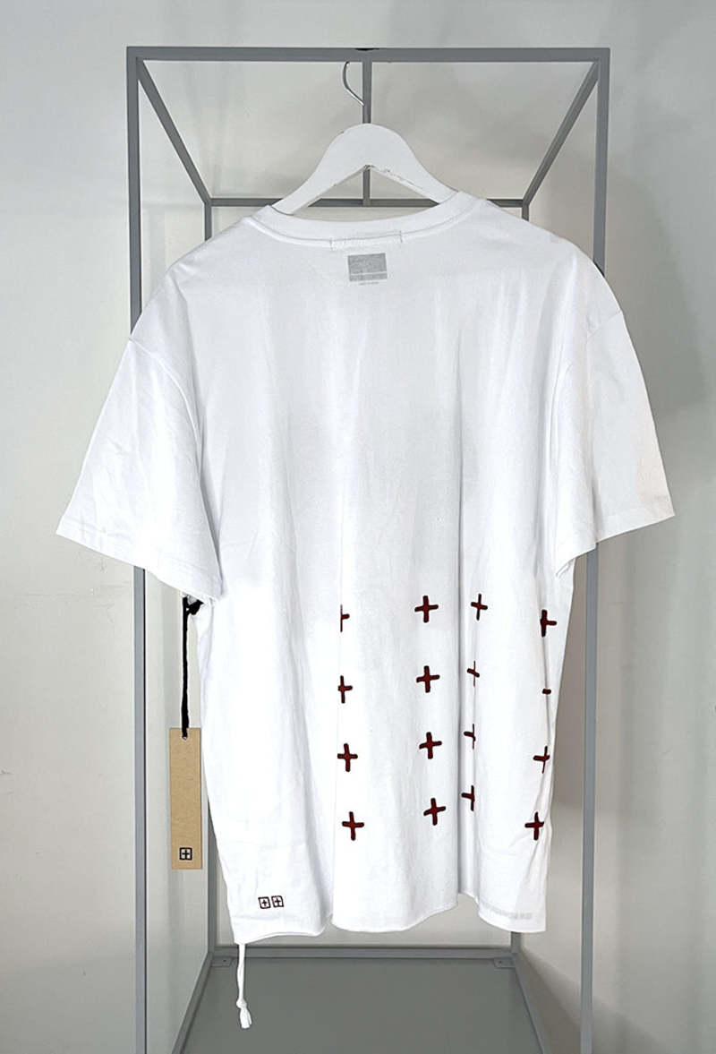 【関税込み】Ksubi ホワイト Fuego Biggie Tシャツ White printed fuego biggie t-shirt ksubi - men - KSUBI
