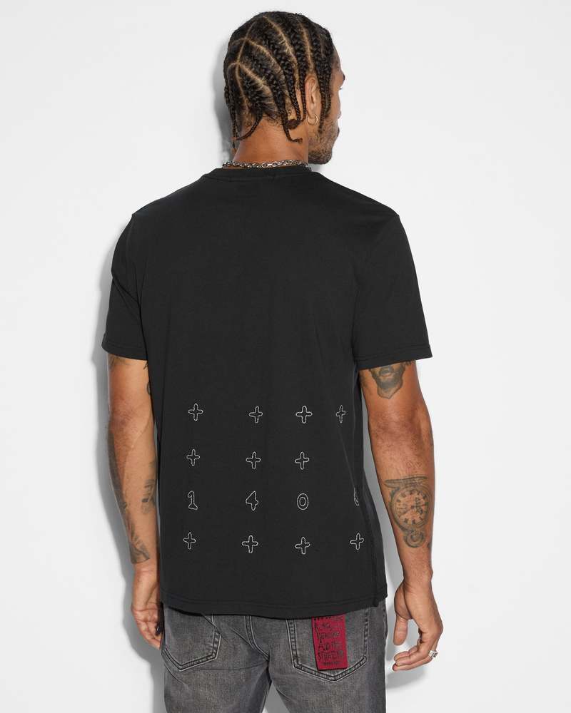 【Ksubi】x Trippie Redd love trip Kash 半袖Tシャツ Ksubi X Trippie Redd Love Trip Kash T-Shirt Jet Black