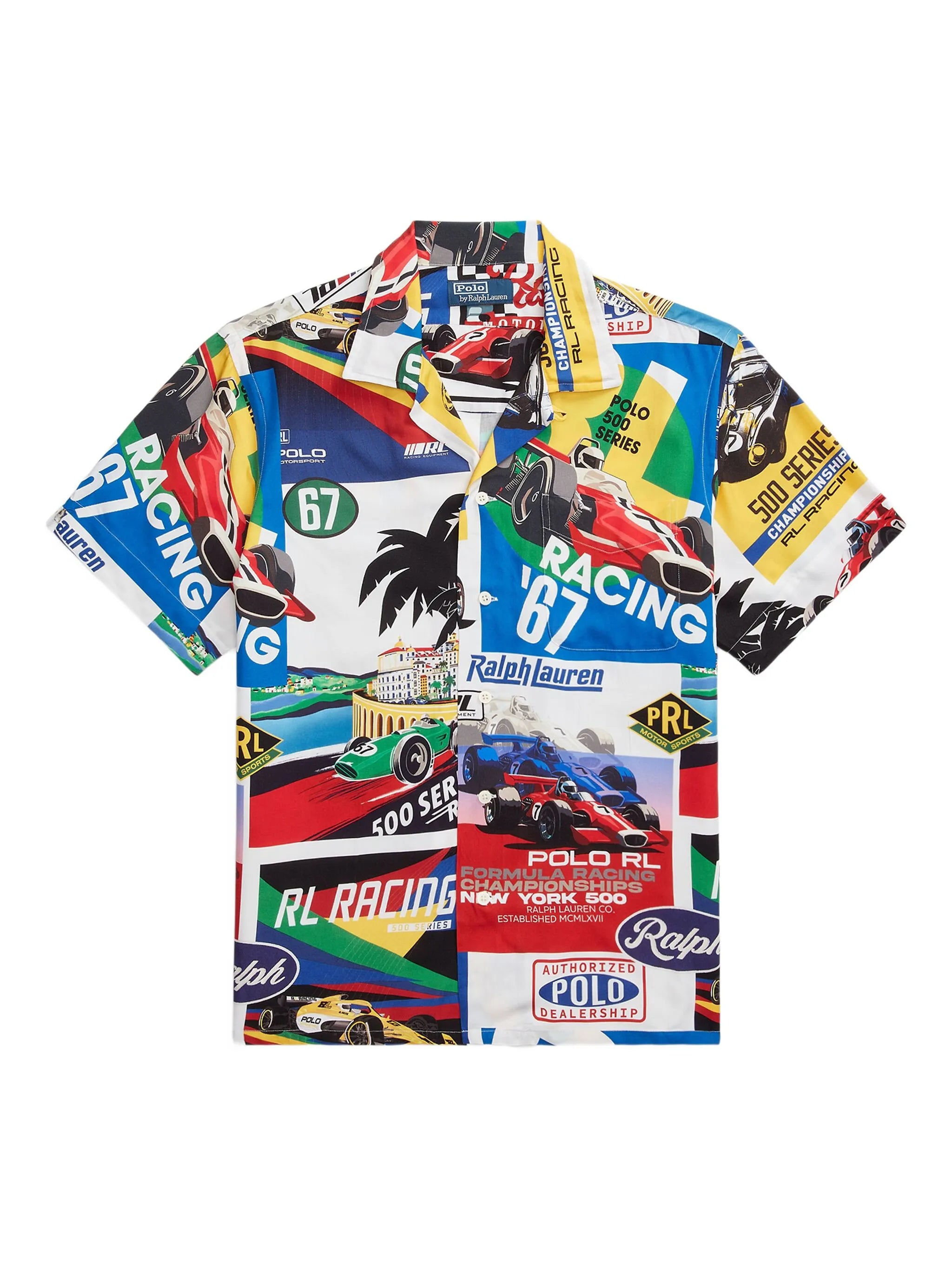 Polo Ralph Lauren Racing Classic Fit Camp Shirt | Garmentory