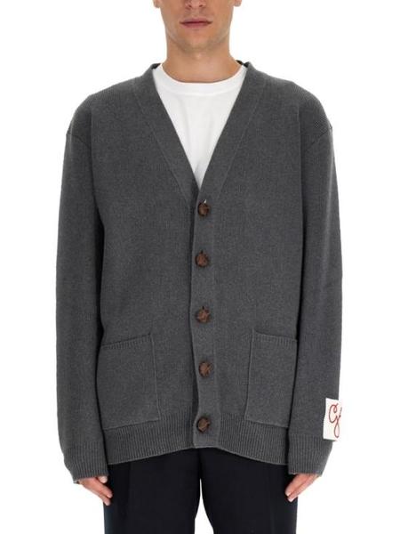 アウターその他 ANDERSSON BELL Rainbow intarsia zip-up cardigan atb1154mRED MUSINSA | ANDERSSON BELL Rainbow Intarsia Zip-up Cardigan
