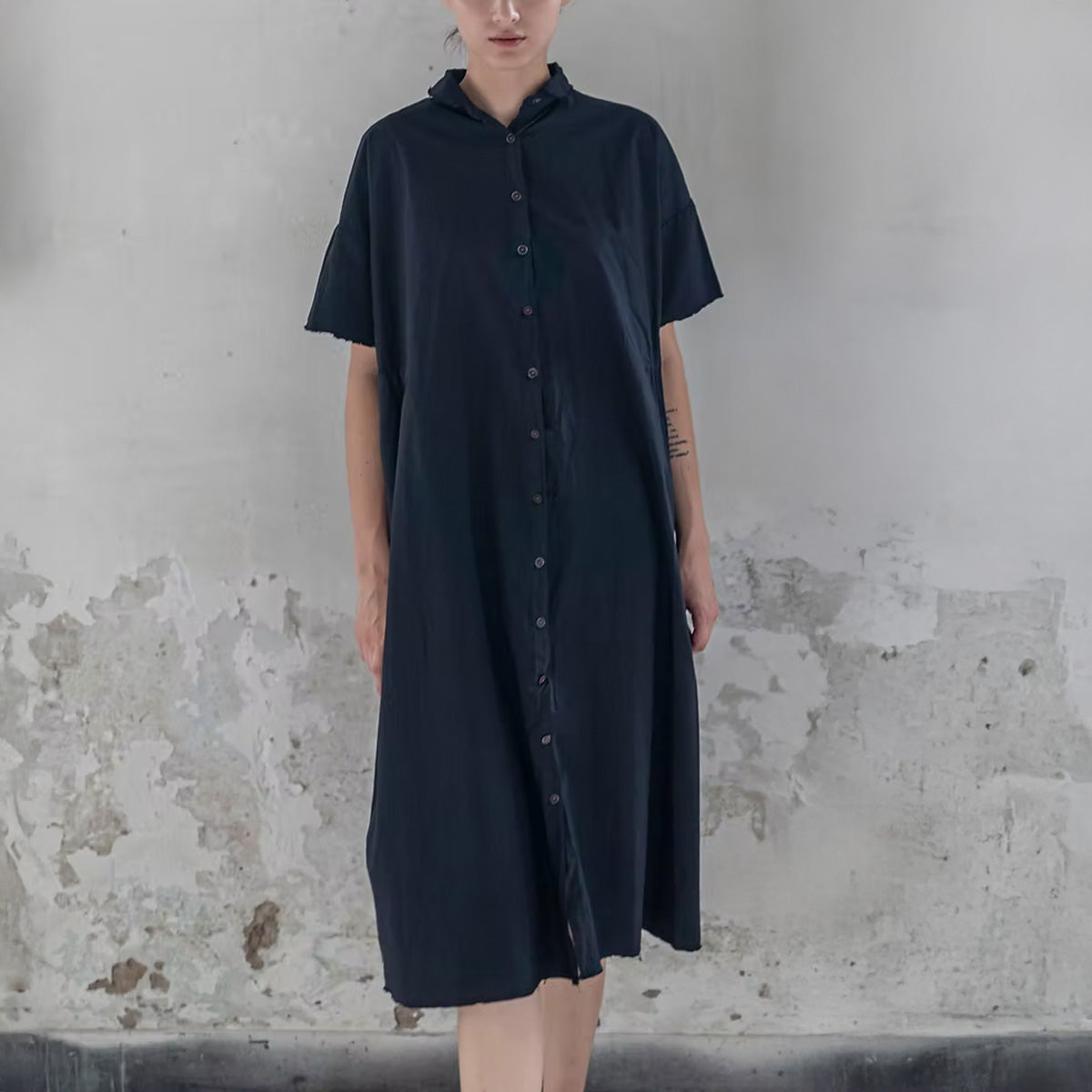 新品★ H+ HANNOH WESSEL ワンピース Dress Rina 36 H+ Hannoh Wessel Reana Dress - Notte | Garmentory