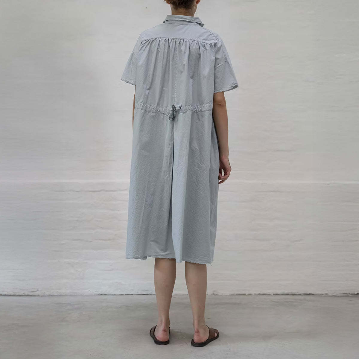 新品★ H+ HANNOH WESSEL ワンピース Dress Rina 36 M3) HANNOH WESSEL RACHEL DRESS - GREY, size 36/S made in