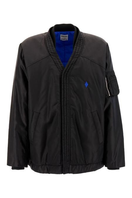 Marcelo Burlon NBA Bomber Jacket - Black Multicolor | Garmentory