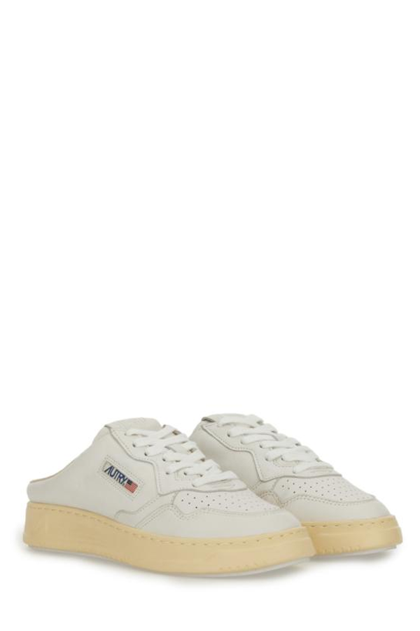 Autry MULWGG04 Mule/Slippers - White