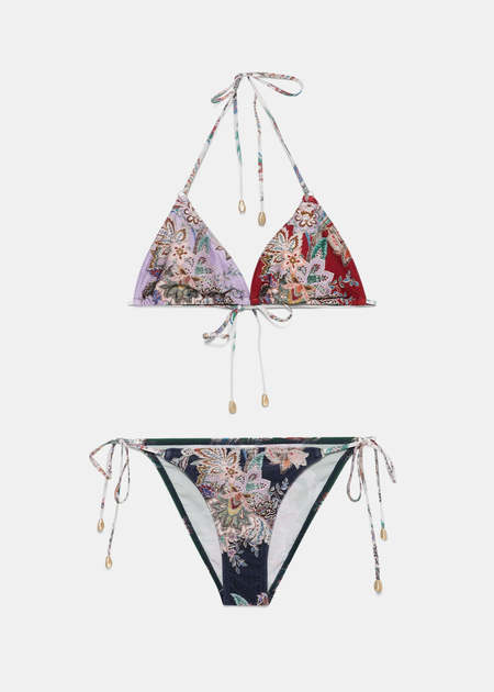 ワンピース水着 ZIMMERMANN Rhiannon nylon bikini Spliced Zimmermann Spliced Rhiannon Mini Tri Bikini - Spliced