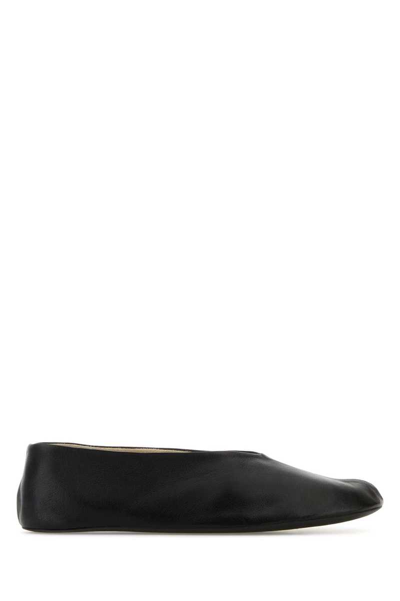 バレエシューズ THE ROW BLACK NAPPA LEATHER STRELLA BALLERINAS The Row Strella Ballerinas - Black | Garmentory