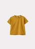 Caramel Ahipa Baby Cotton T-Shirt - Ochre - Thumbnail 1