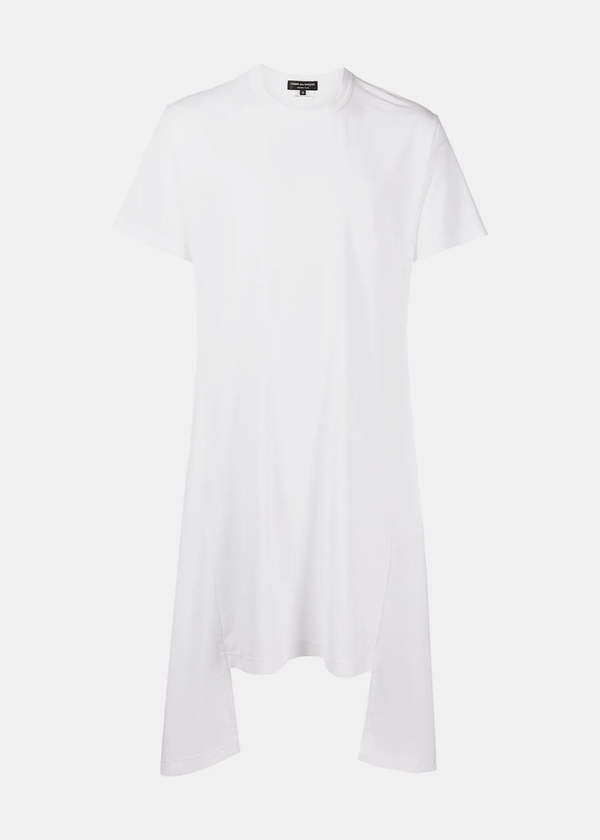 comme des garons homme plus Print Long T-Shirt - White