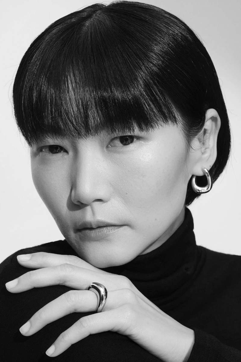 Tom Wood Silver Twist Hoops Earrings