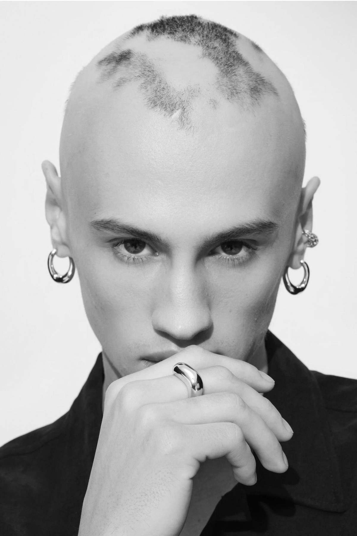 Tom Wood Silver Twist Hoops Earrings - Image 4 of 4