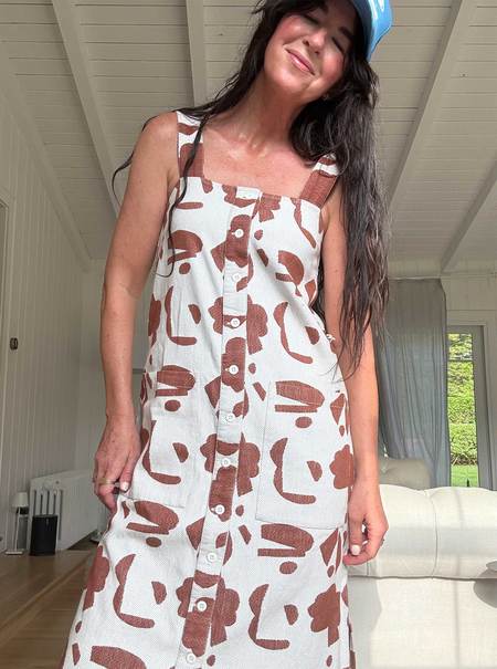 ワンピース Apolina stevie dress wisteria Stevie Dress Wisteria | Wylder Shop