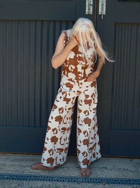 Misha & Puff Florentine Jacquard Kingston Pant - Resin Tempo