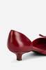 "INTENTIONALLY __________." Carol Peep Toe Kitten Heel - Thumbnail 5