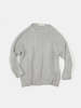 Erica Tanov Pima Cotton Ribbed Pullover - Light Grey - Thumbnail 2