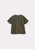 Caramel Ahipa Baby Cotton T-Shirt - Khaki Green - Thumbnail 4