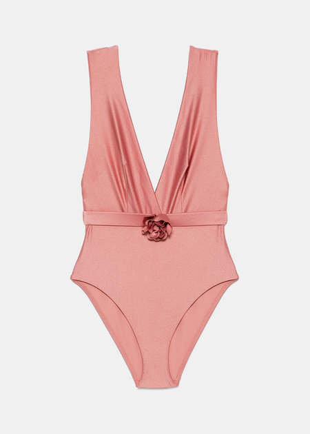ワンピース水着 ZIMMERMANN Woman Swimsuit Pink 1461WS241T SPLI ピンク系 Zimmermann(ジマーマン) ワンピース水着(レディース