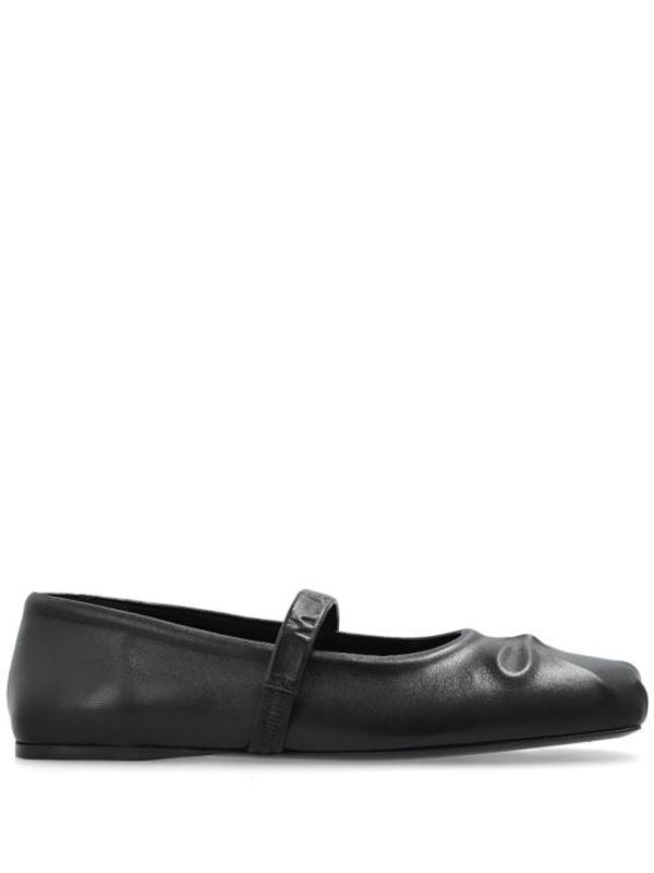 Marni MJMS007700P362800N99 Flat Shoes - Black