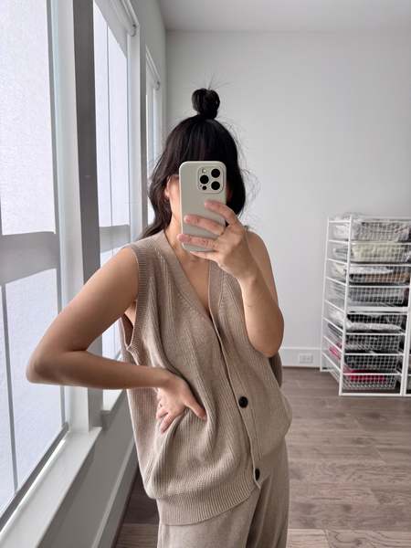 ASEEDONCLOUD / Tea garden vest 「Beige」S Aseedonclöud Tea Garden Vest - Cream | Bon