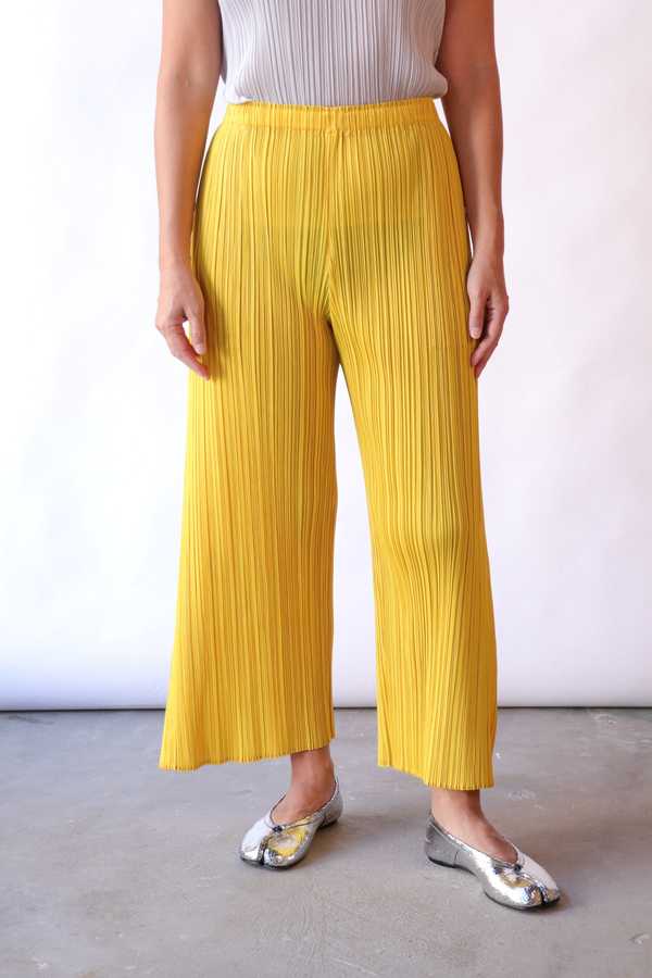 Pleats Please by Issey Miyake Monthly Colors: July Pants