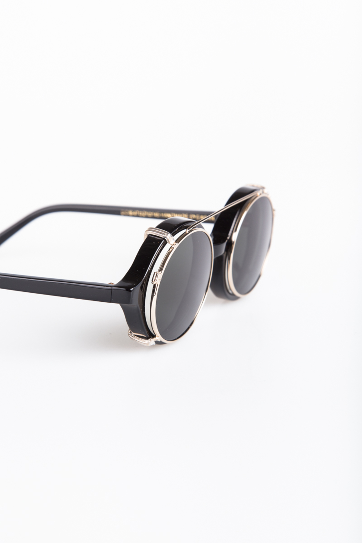 Han Kjobenhavn Doc Clip-On Sunglasses - Black - Image 2 of 5