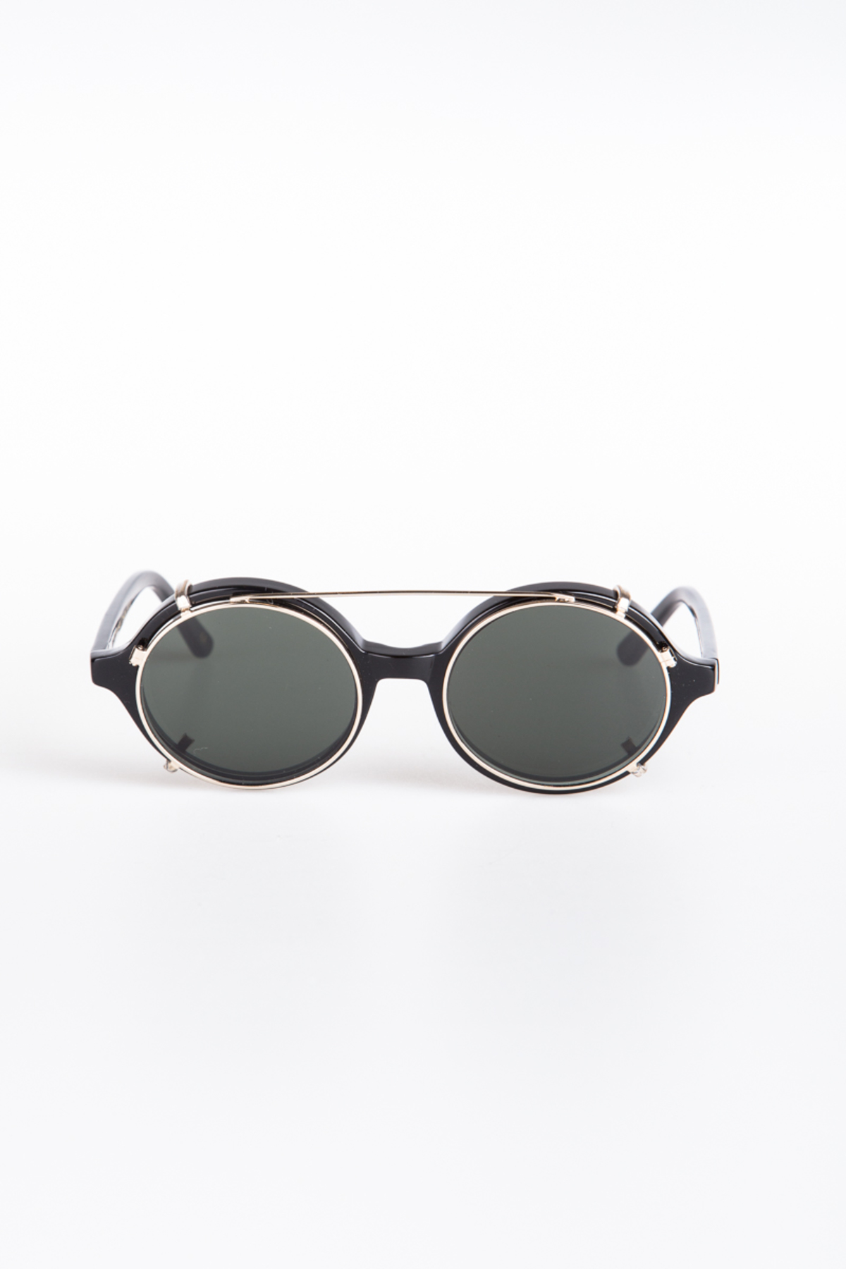 Han Kjobenhavn Doc Clip-On Sunglasses - Black - Image 5 of 5