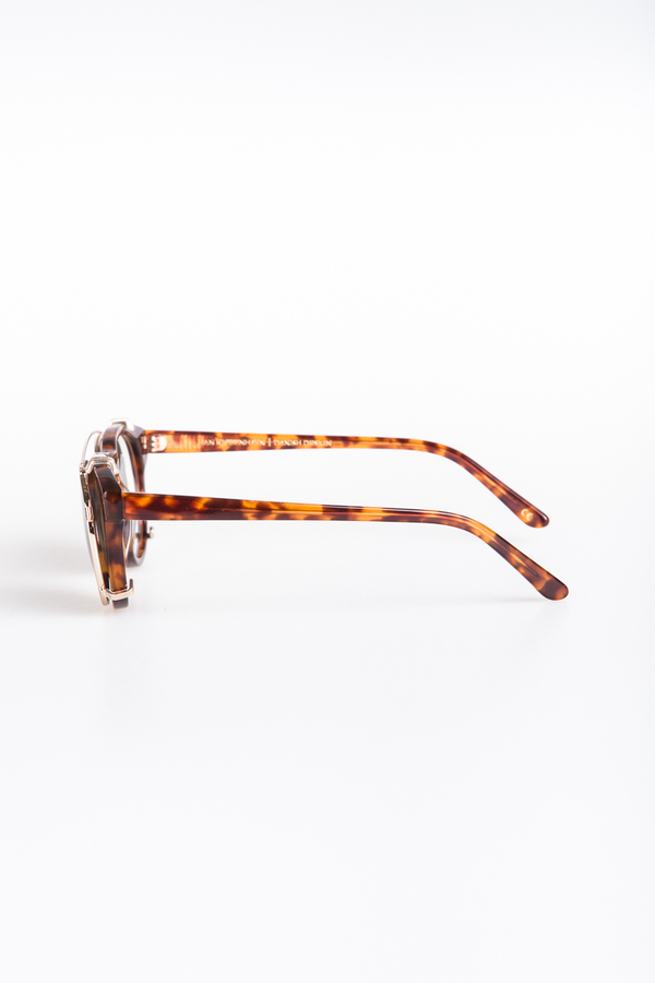 Han Kjobenhavn Timeless Clip-On Sunglasses - Amber