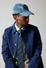 Drakes Duck Cotton Canvas Chore Jacket - Navy - Thumbnail 4