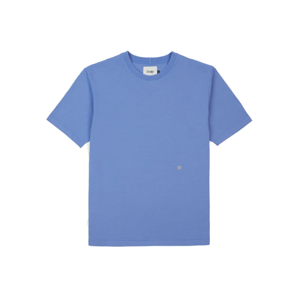 DRAKES Embroidered "D" SS Hiking Tee - Lavender