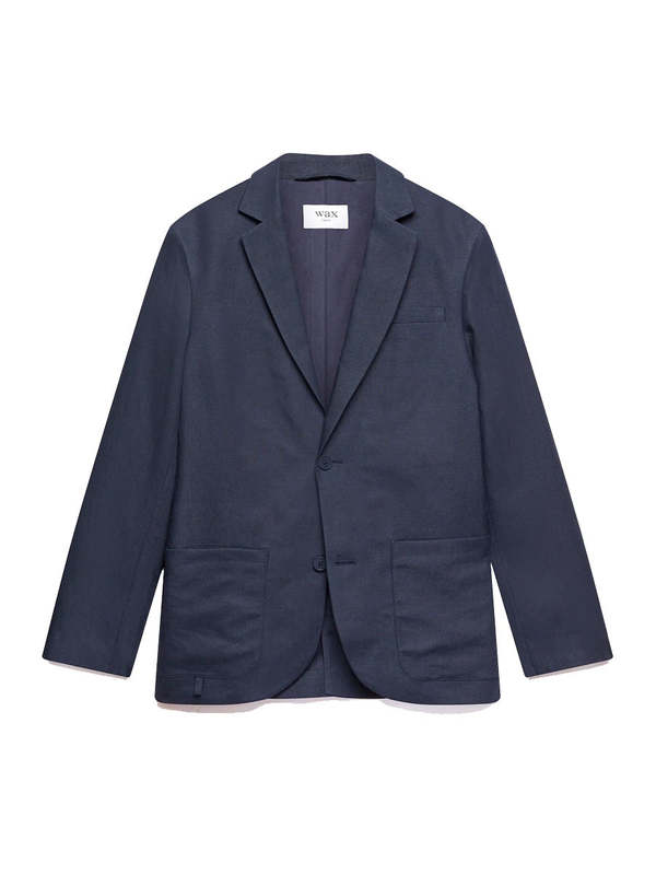Wax London Fintry Blazer v3 - Midnight Navy