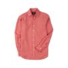 DRAKES Linen Spread Collar Shirt - Pink - Thumbnail 1