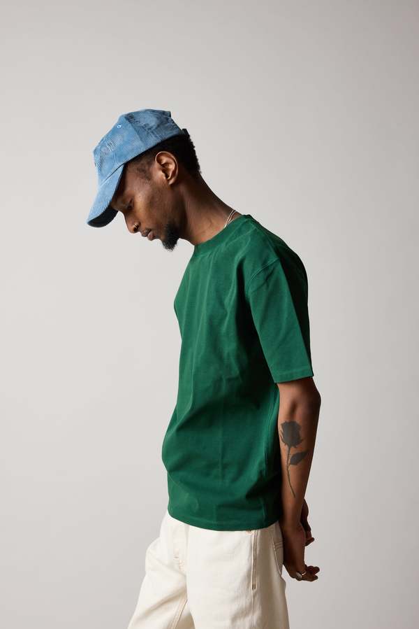 DRAKES SS Hiking T-Shirt - Forest | Garmentory