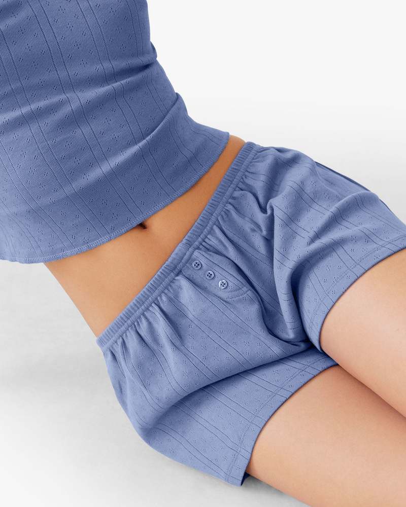 Cou Cou Intimates The Short Shorts - French Blue