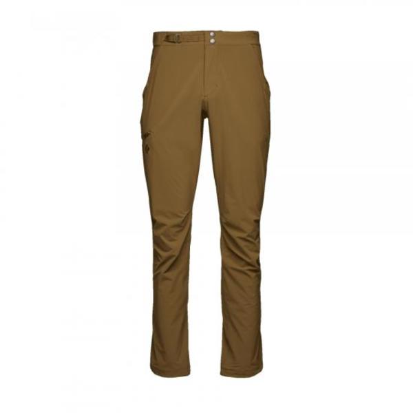 Black Diamond Straight Pants - Dark Curry