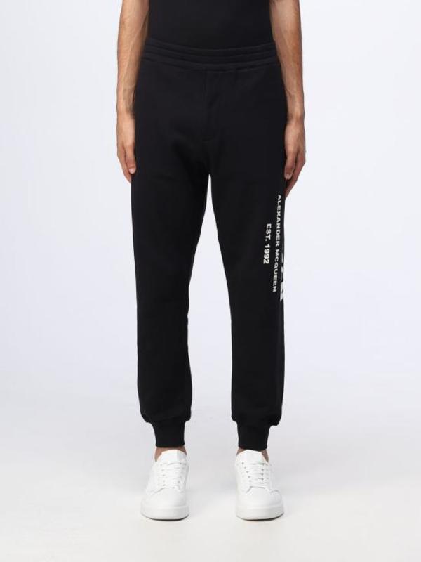 Alexander McQueen 688714QSZ810901 Training Pants - Black