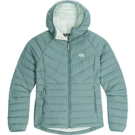 AMOMENTO Hooded Down Puffer Jacket - Black | Garmentory