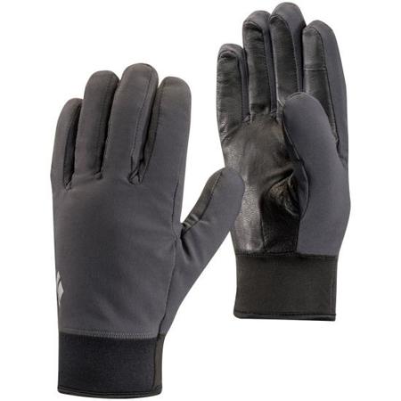 ernest w baker FAUX－FUR TRIMING GLOVES Ernest W. Baker Black Faux-Fur Trimming Gloves - Accessories