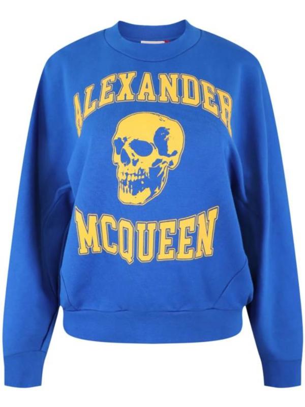Alexander McQueen Long Sleeve Top - Blue
