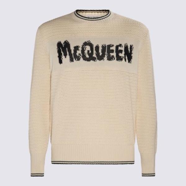 Alexander McQueen Sweater - Beige