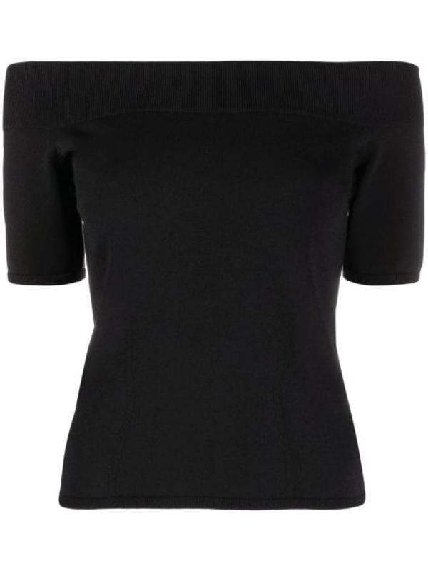 Alexander McQueen Short Sleeve T-shirt - Black