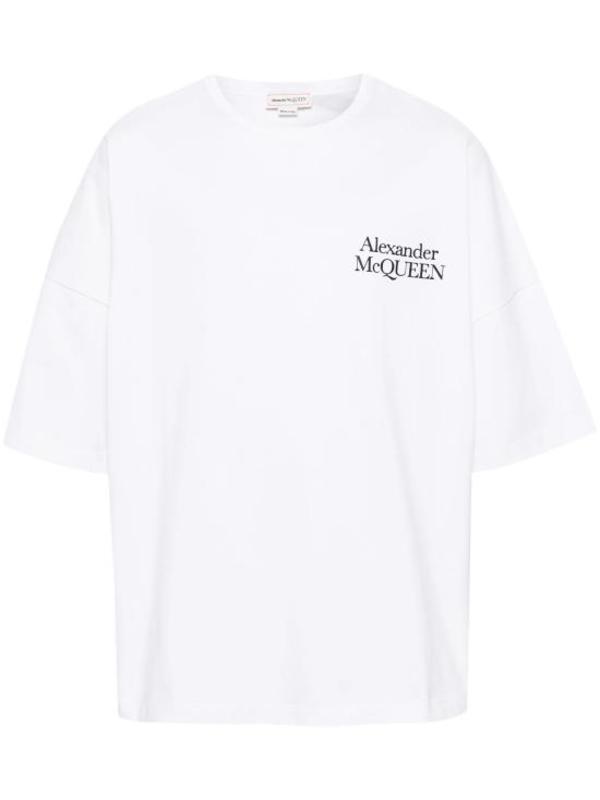 Alexander McQueen Short Sleeve T-Shirt - White