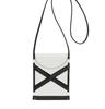 Alexander McQueen Crossbody Messenger Bag - Ivory/Black - Thumbnail 1